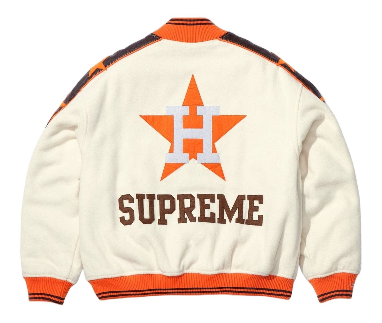 Supreme®/Mitchell & Ness® Teams Varsity Jacket view 8